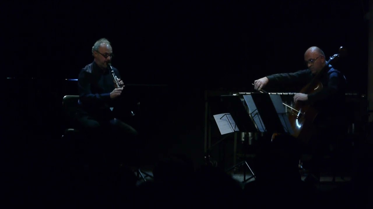 Claude Ledoux - Canto a due - clarinette et violoncelle - ATMUSICA