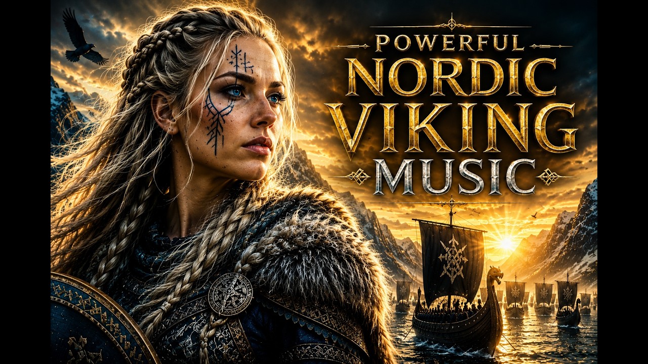 Powerful Warrior Songs of Valhalla ⚔ Epic Viking Music for Warriors