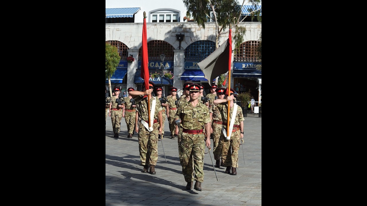 Queen's Birthday Parade Gibraltar Rehearsal part 2, 12 June 2019