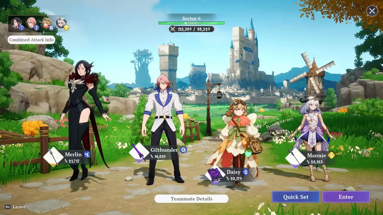 Timespace Junction Sector 6: Merlin vs Diane @7ds_origin_en