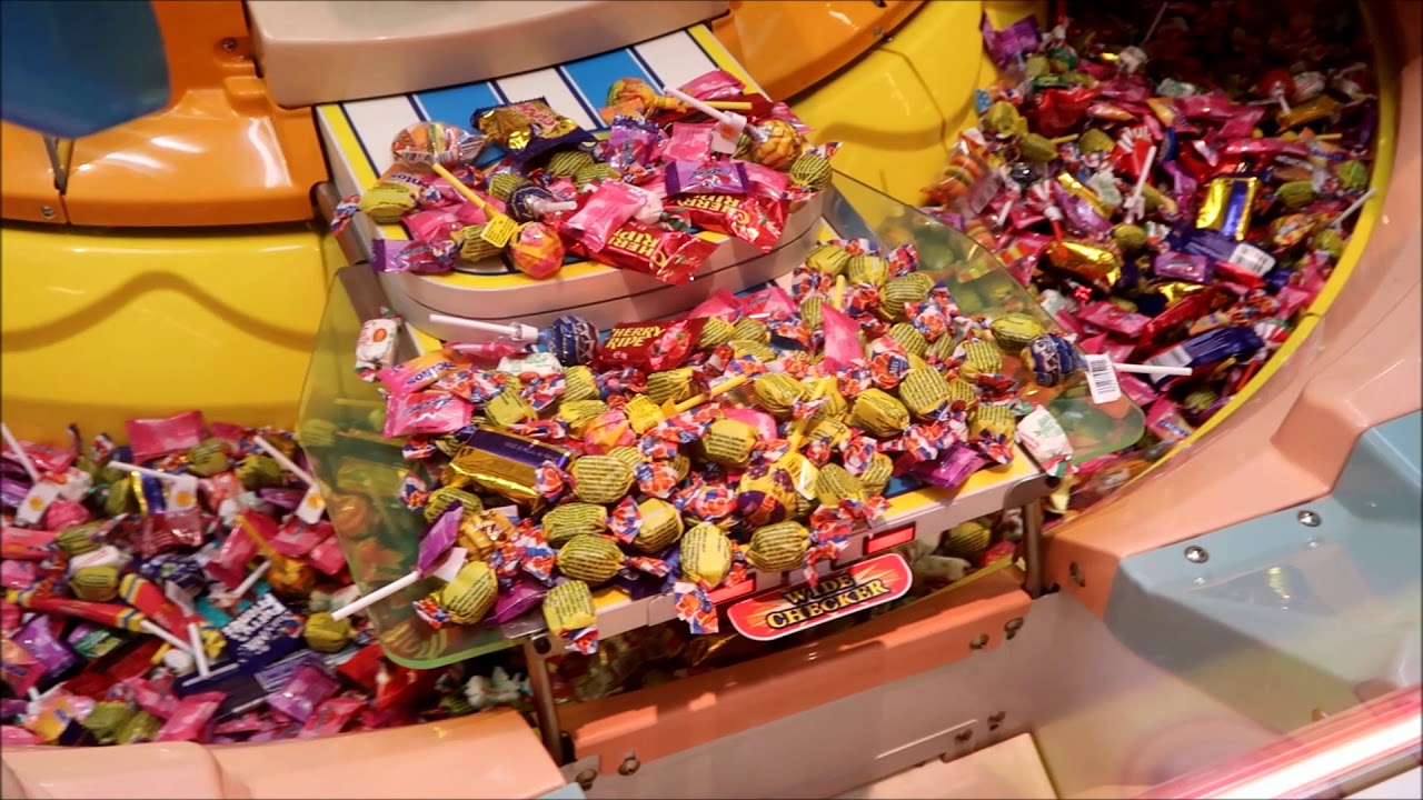 CANDY PUSHER CLAW MACHINE MIRACLE JACKPOT