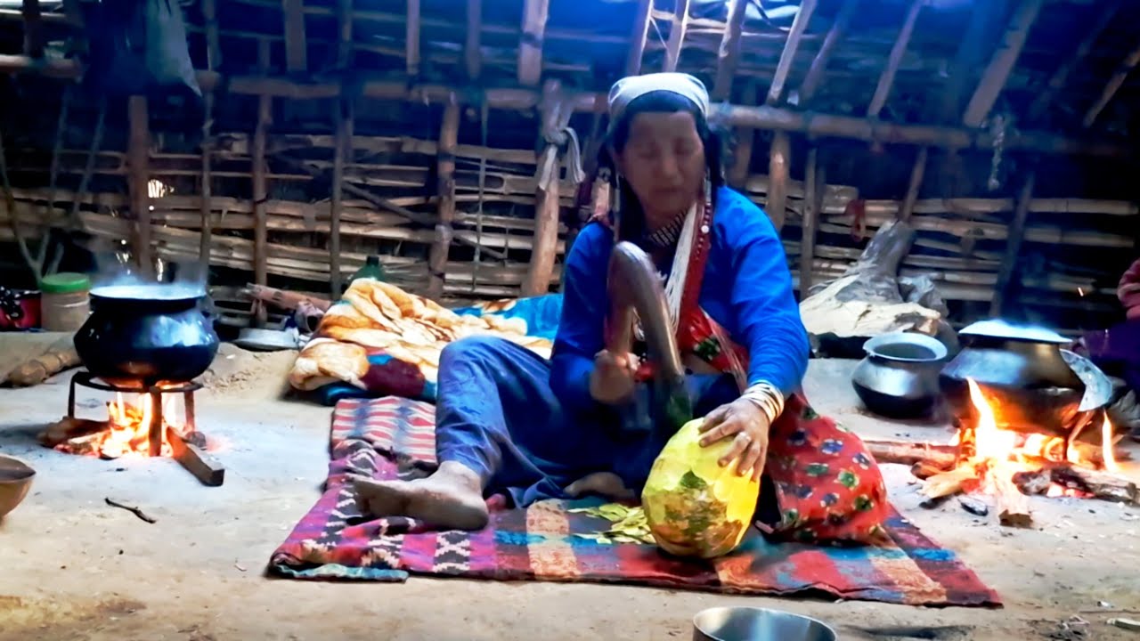 🇳🇵Best Life in The Nepali Nomination Best Life in The  Nepal's LAST Nomad Raute Tribe | Organic cook