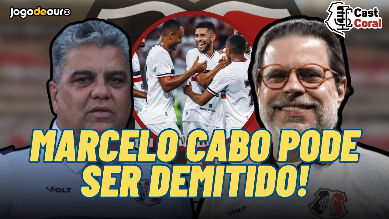 🚨ATENÇÃO! MARCELO CABO ESTÁ NA CORDA BAMBA E PODE SER DEMITIDO! #santacruz #castcoral 