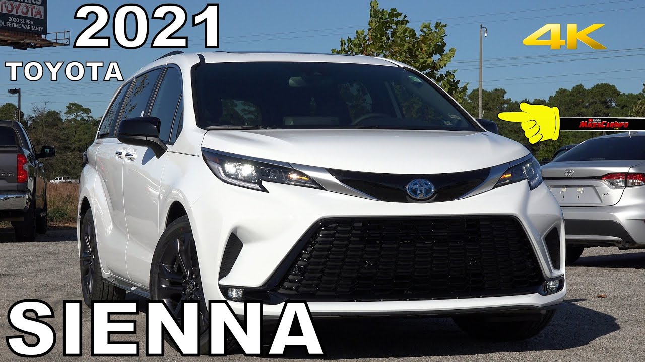 👉 2021 Toyota Sienna XSE Hybrid - Ultimate In-Depth Look in 4K