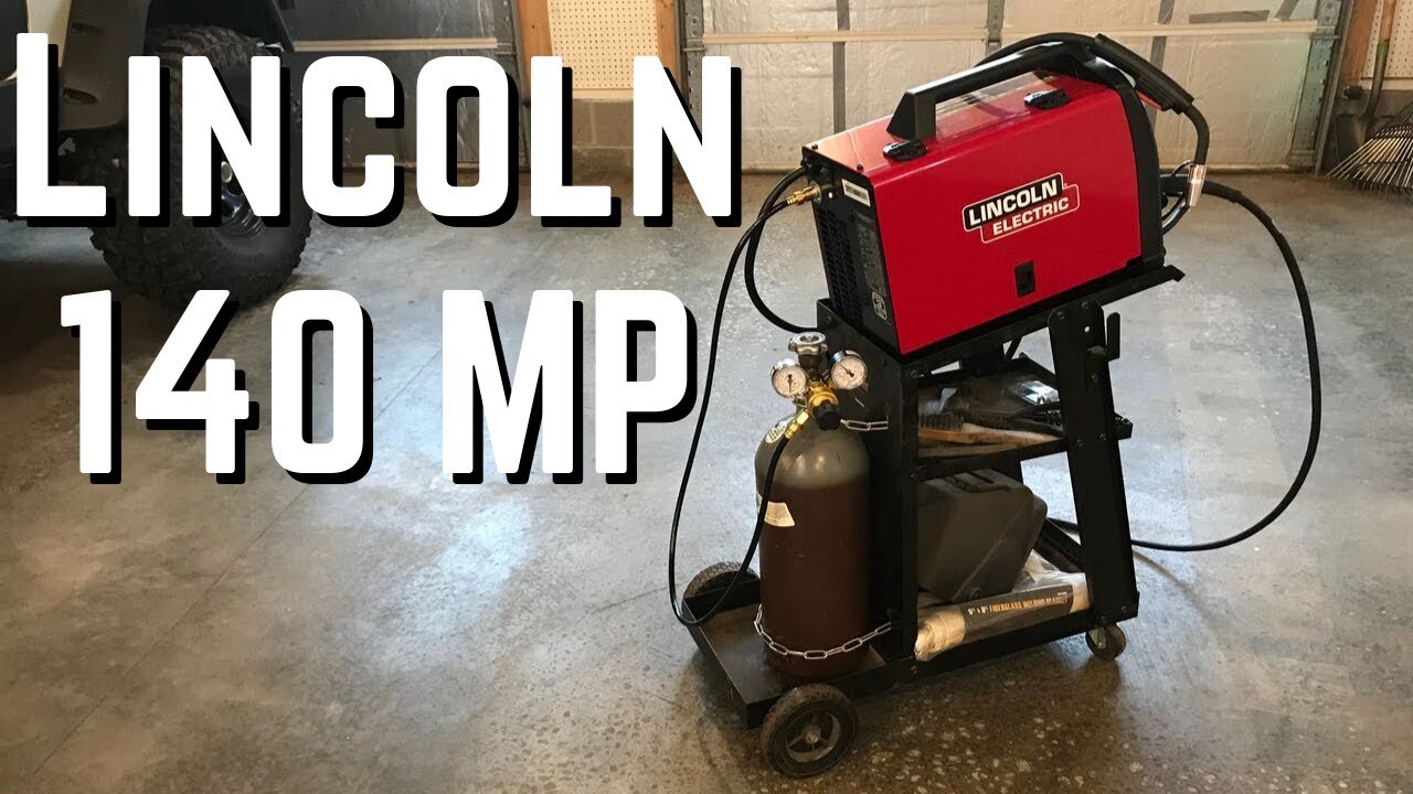My New Lincoln 140 MP Welder!