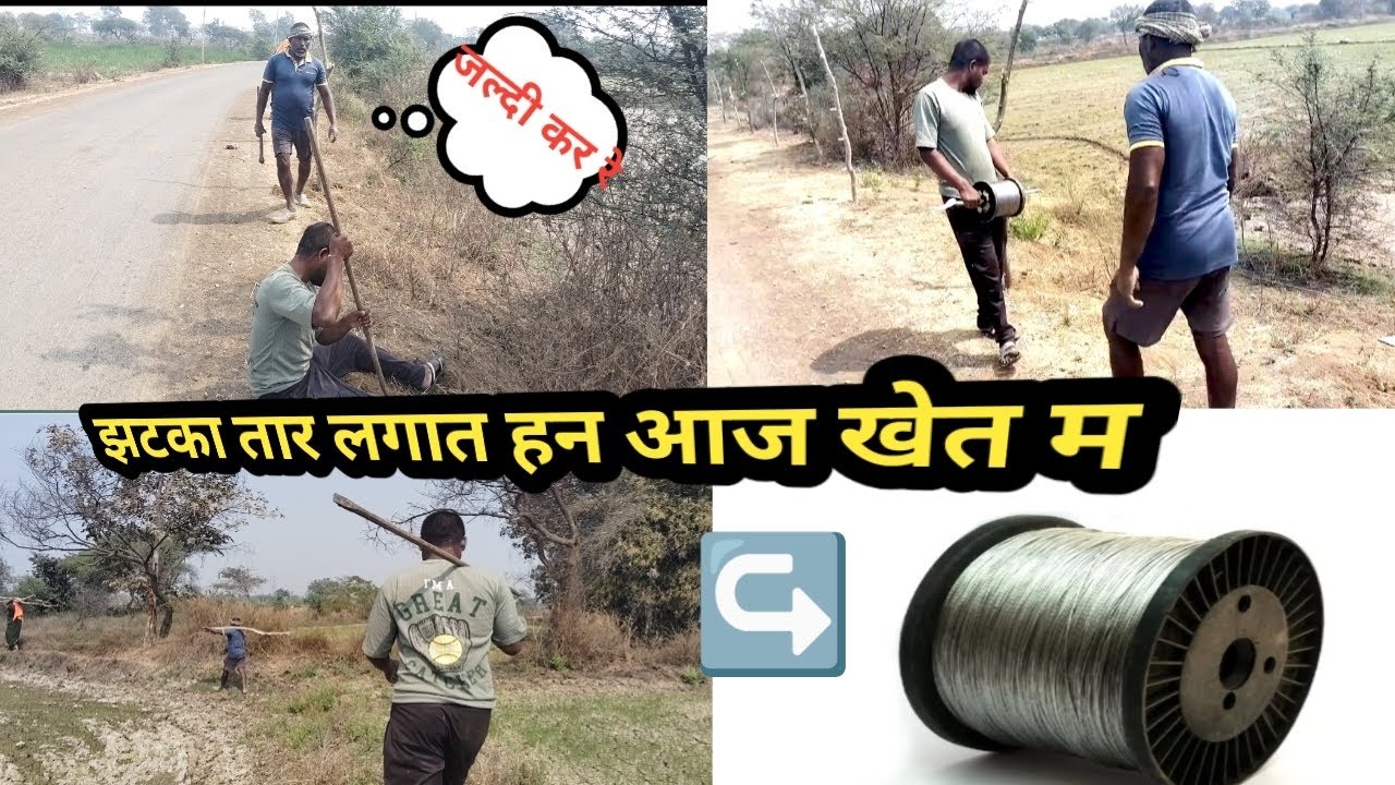 आज खेत गे रहेन झटका तार लगाये हन ।। #viral #vlog #cgrajuvlog #funny #trending #cg #khetibadi #kisan