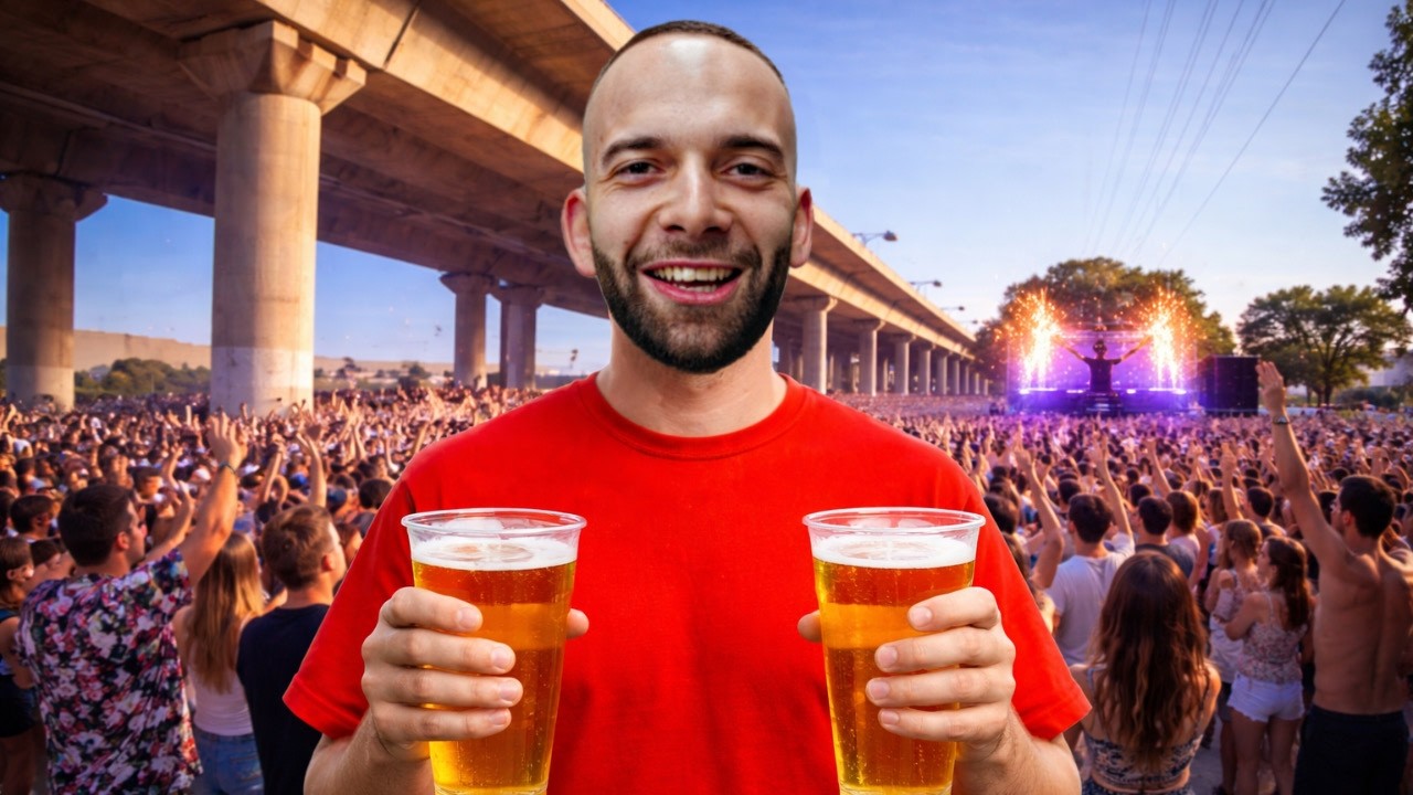 Going to a SECRET Festival Under a Bridge!