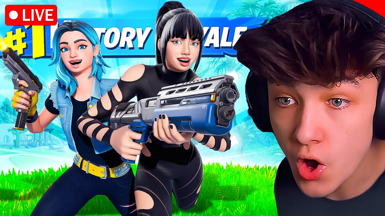 🔴LIVE! - $20,000 DUO TOURNAMENT! (Fortnite Season 2)
