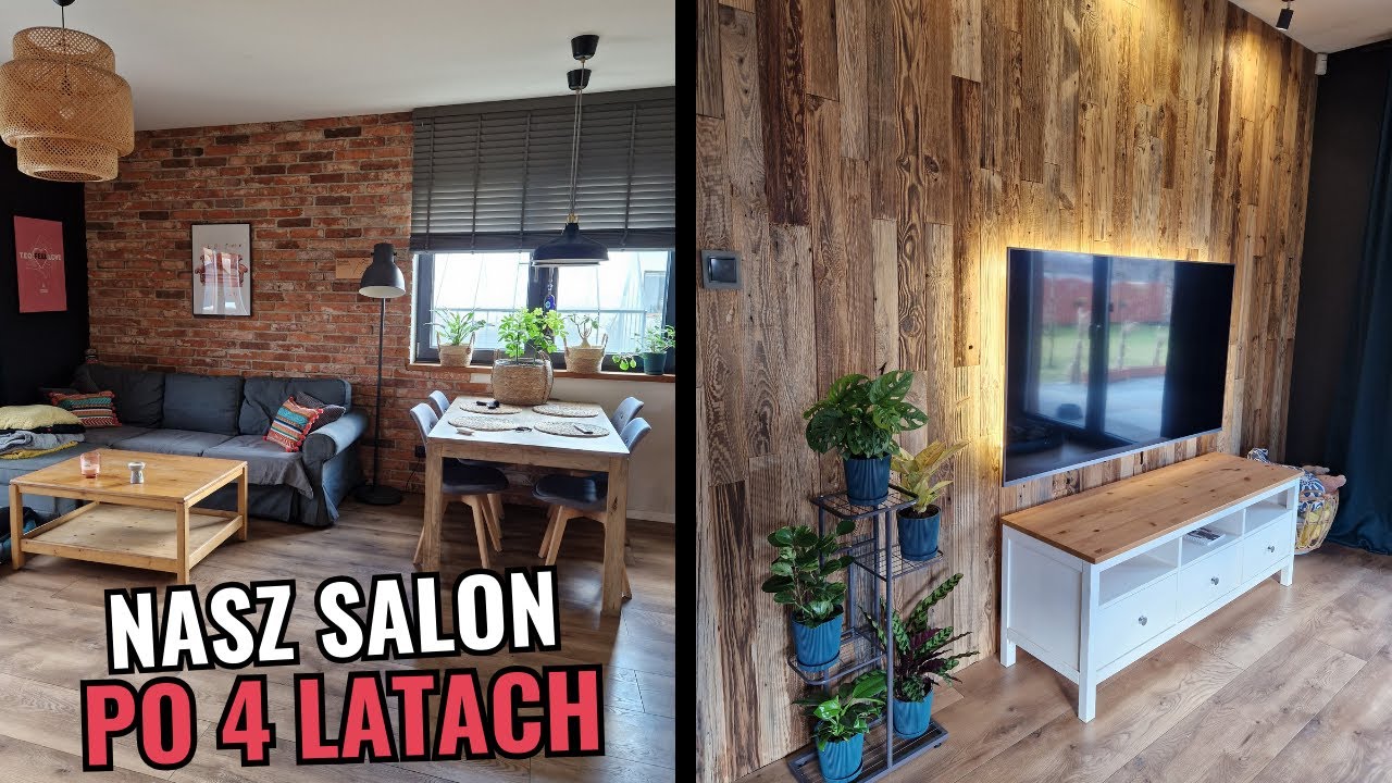 Nasz salon po 4 latach użytkowania. Co się zmieniło? Jakie zmiany planujemy?