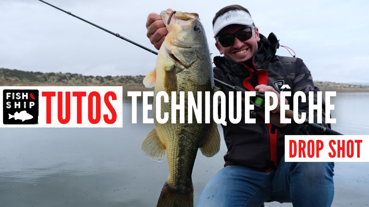TECHNIQUE DROP SHOT : Simple et redoutable pour pêcher les carnassiers !