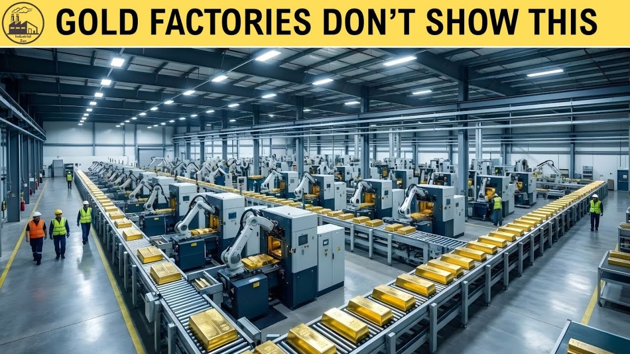 Gold Factory Don't Show This || The Hidden Truth Behind The Gold Manufacturing