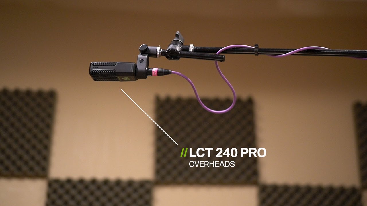 Recording Drums: LCT 240 PRO Condenser Microphone