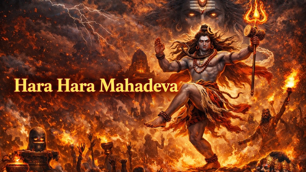 Hara Hara Mahadeva 🕉️🔥(Fast Track) - (#lordshiva #telugusongs #devotional )