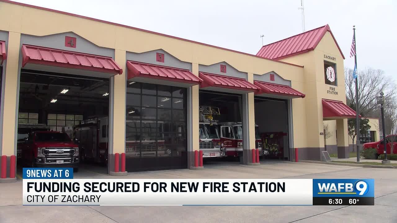 Zachary to build new fire station with federal funding