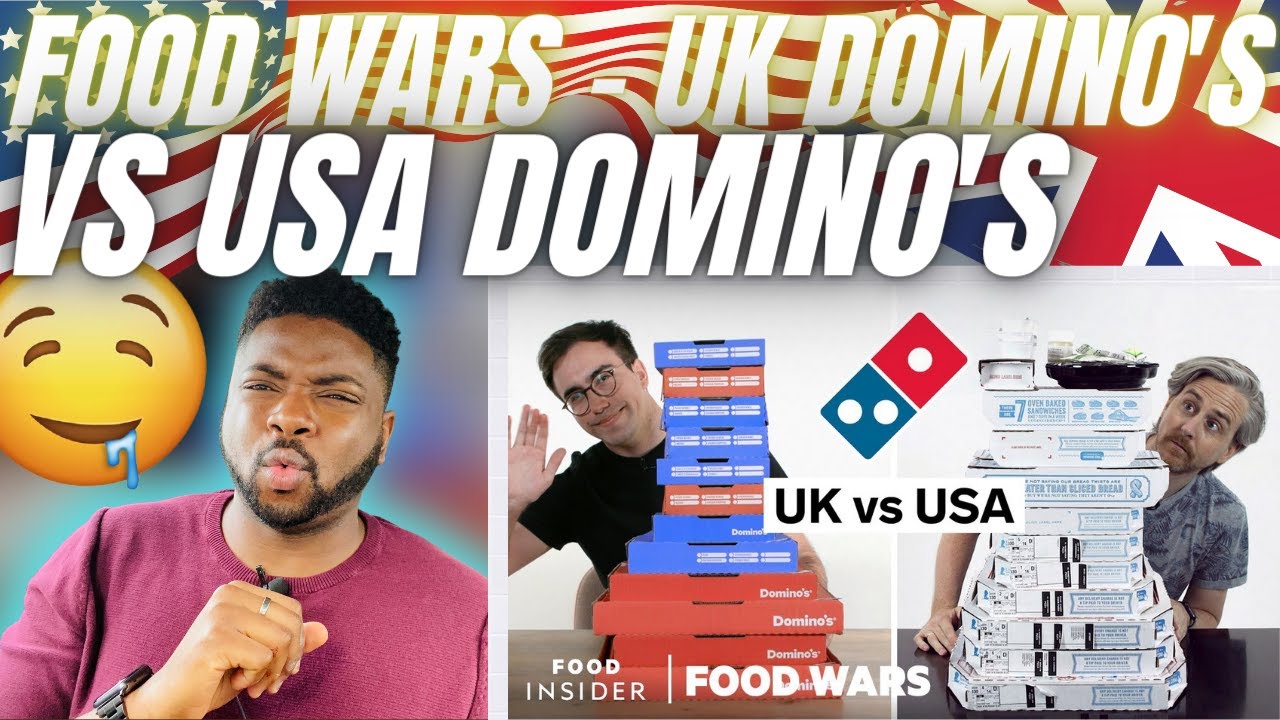 🇬🇧BRIT Reacts FOOD WARS - UK DOMINO’s VS USA DOMINO’s!