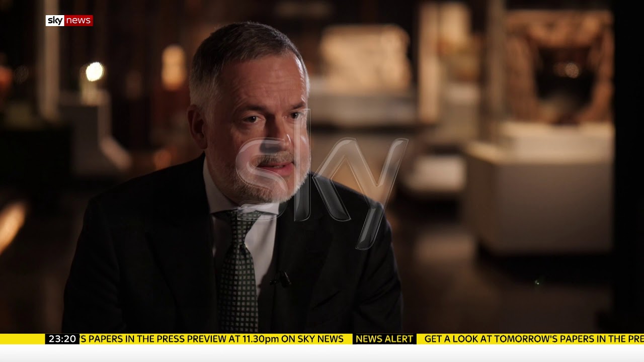 Sky News covers the BP sponsorship controversy at the British Museum