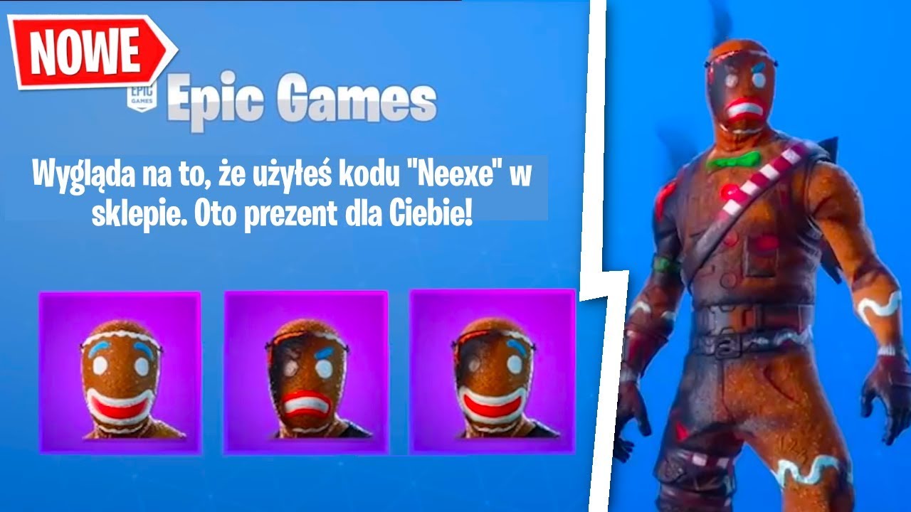NOWE DARMOWE SKINY! ŚWIĘTA w Fortnite!