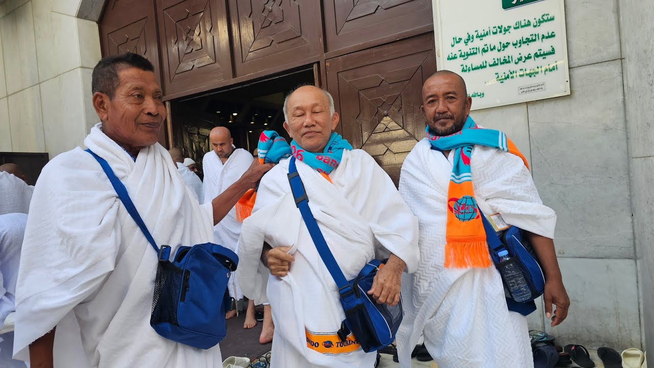Persiapan Umroh ke 3, mengambil Miqot di Masjid Tanaim 