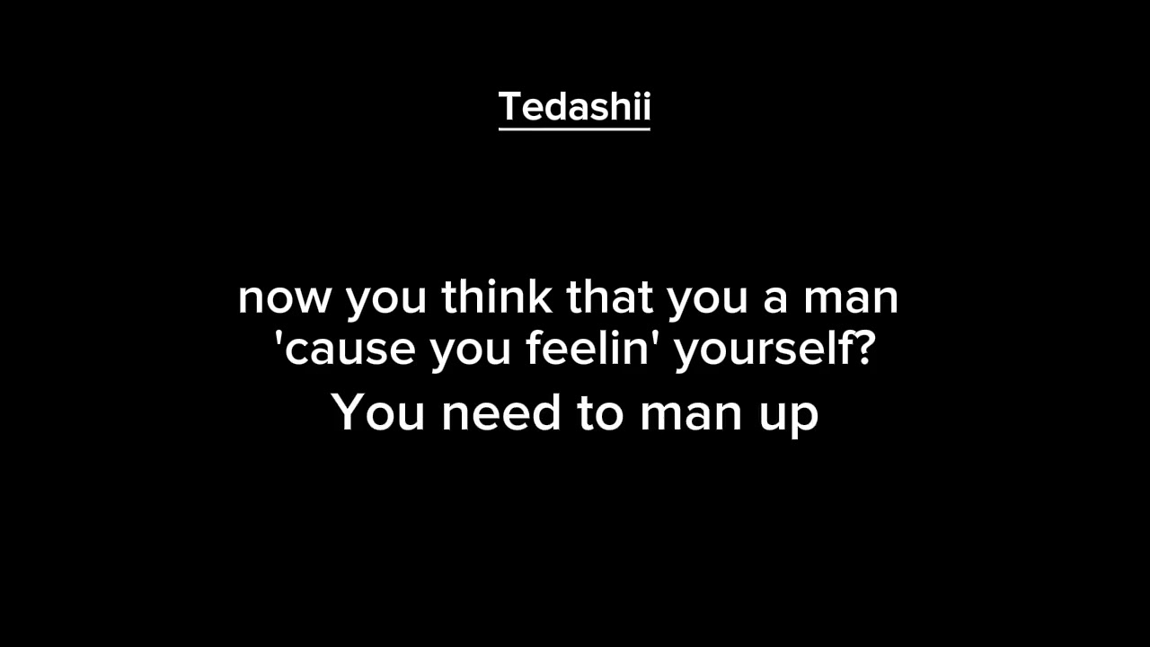 116 clique - Man Up Anthem | Christian Hip Hop Lyrics Video