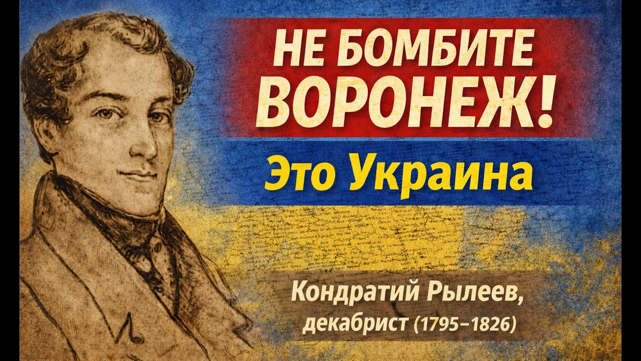 Жена заставила декабриста признать Воронеж Украиной! Лекция историка Александра Палия