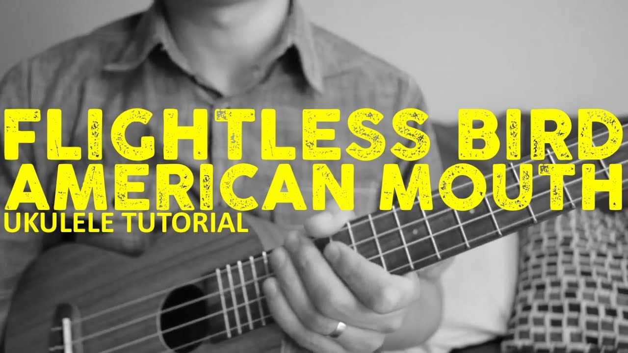Iron & Wine - Flightless Bird American Mouth - Fingerpicking Ukulele Tutorial - Chords - How To Play