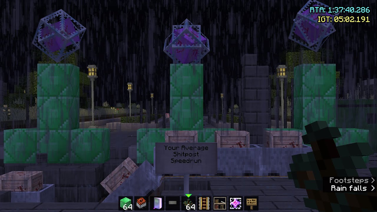 [5:37] Back to School Minecraft Horror Map Speedrun