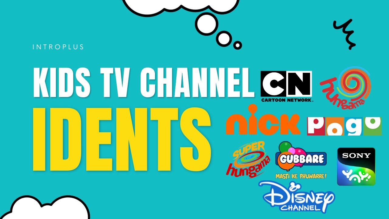 Kids TV Channels Idents || TV Channels Idents || hungama || disney || nick || chutti || @IntroPlus