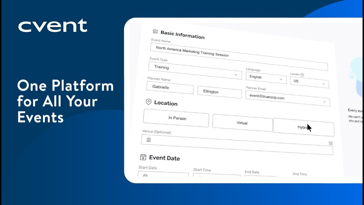 One Platform for All Your Events