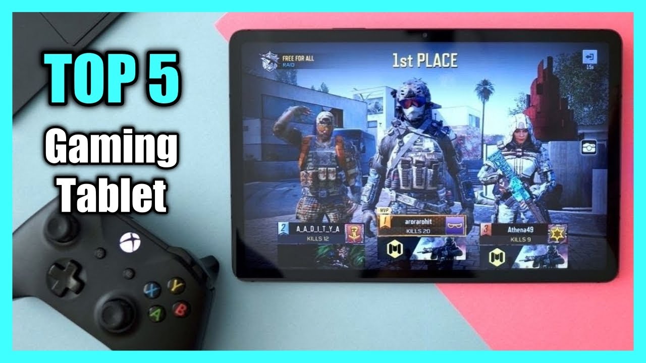 Top 5 Best Gaming Tablet 2023 - Best Tablets for Gaming [Android & iOS]