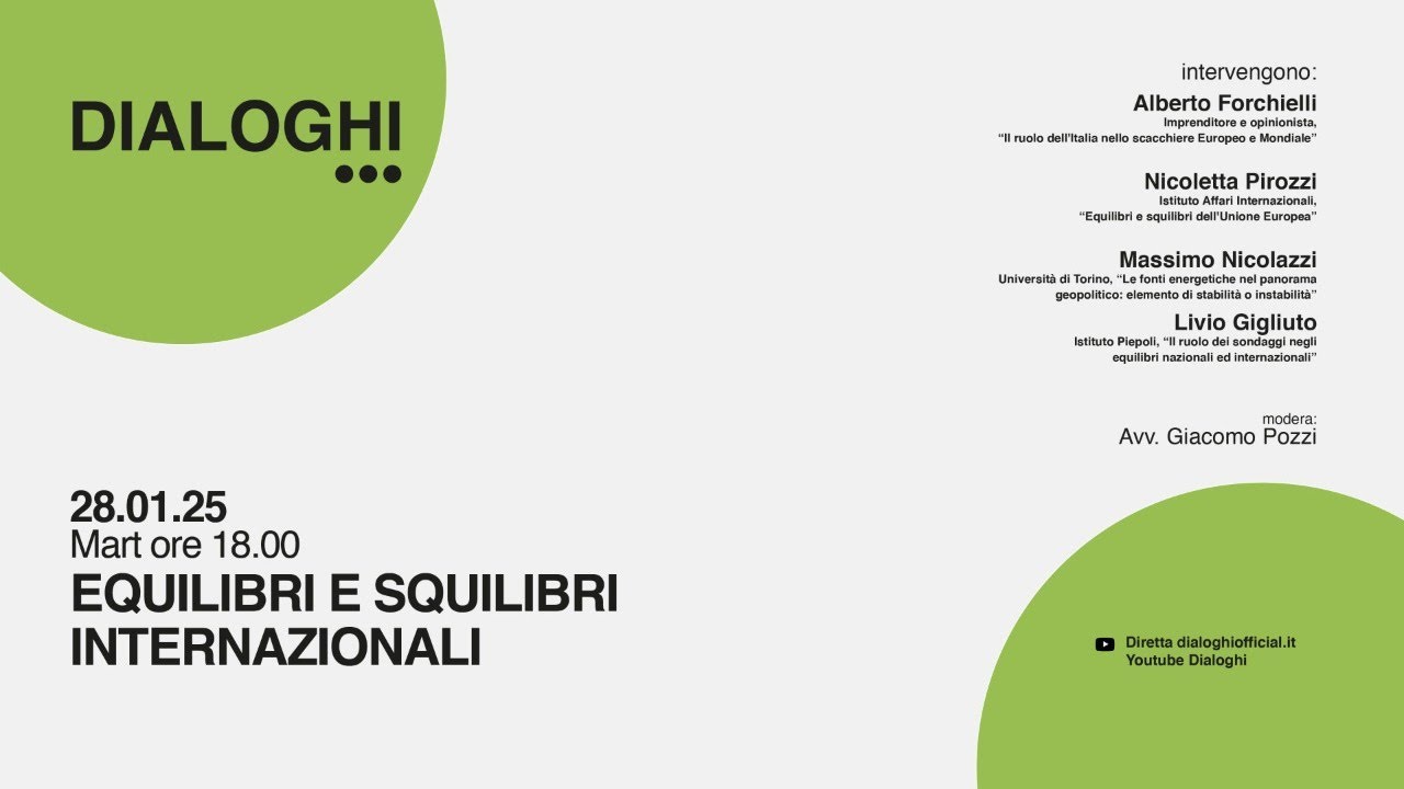 Equilibri e squilibri internazionali