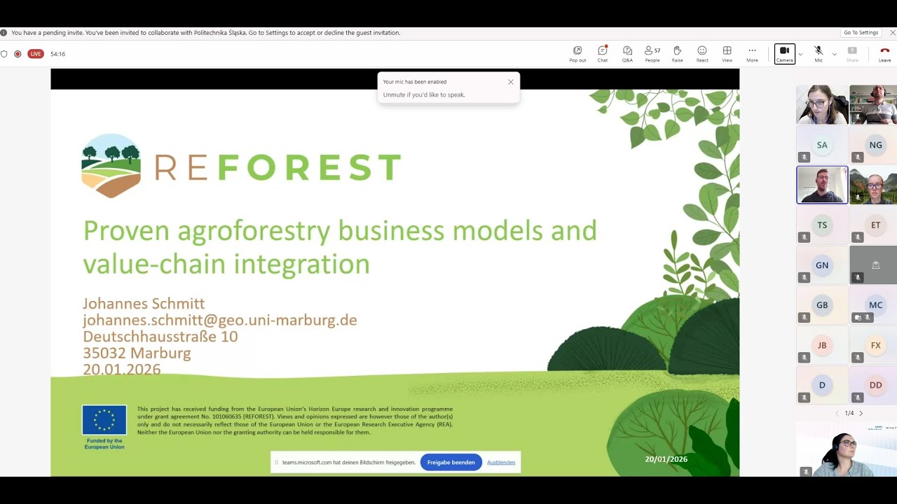 Agroforestry as a Viable Business Webinar Recording