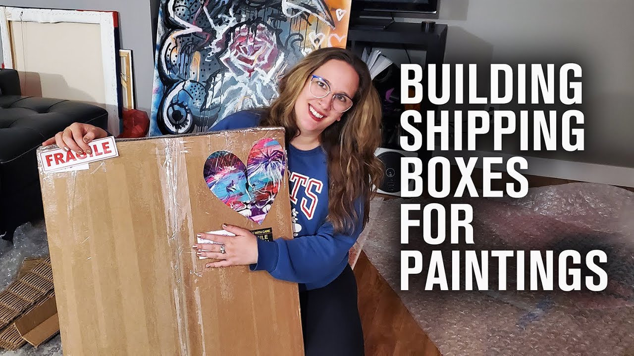 Shipping Paintings - how I build custom boxes