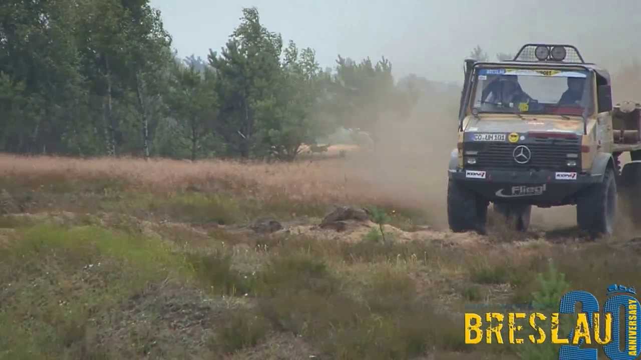 Rallye Breslau Poland  2013 Unimog Team Heidenreich