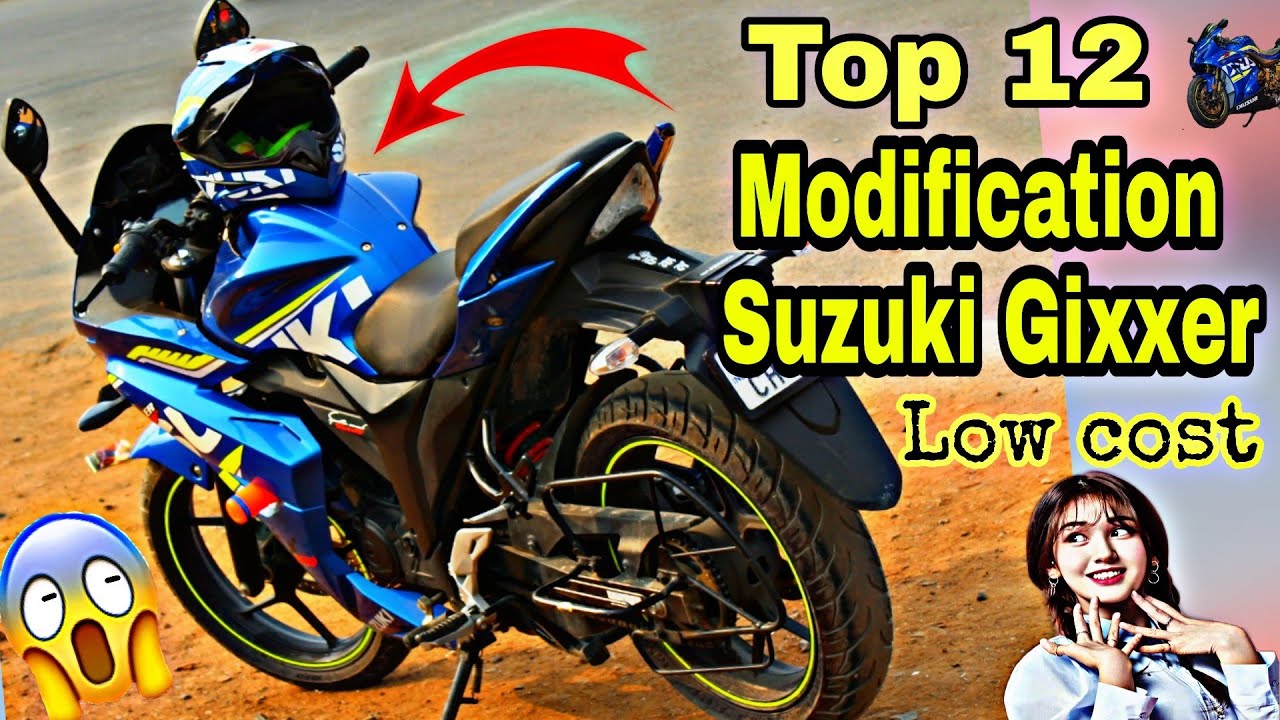 Top 12 Modification  Low Cost Suzuki Gixxer SF abs Bike🔥|| Full #Review Watch Till End 🙏 SUBSCRIBE