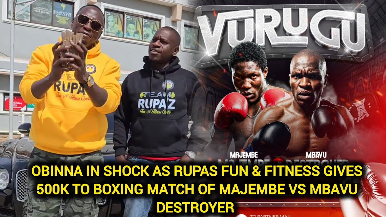 OGA OBINNA IN SHOCK AS RUPAS FUN & FITNESS GIVES 500K TO BOXING MATCH OF MAJEMBE VS MBAVU DESTROYER 