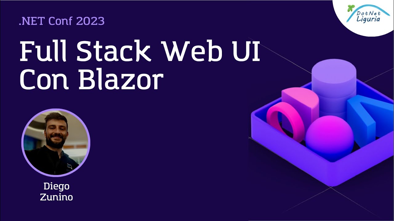 Full stack web UI con Blazor (Diego Zunino)