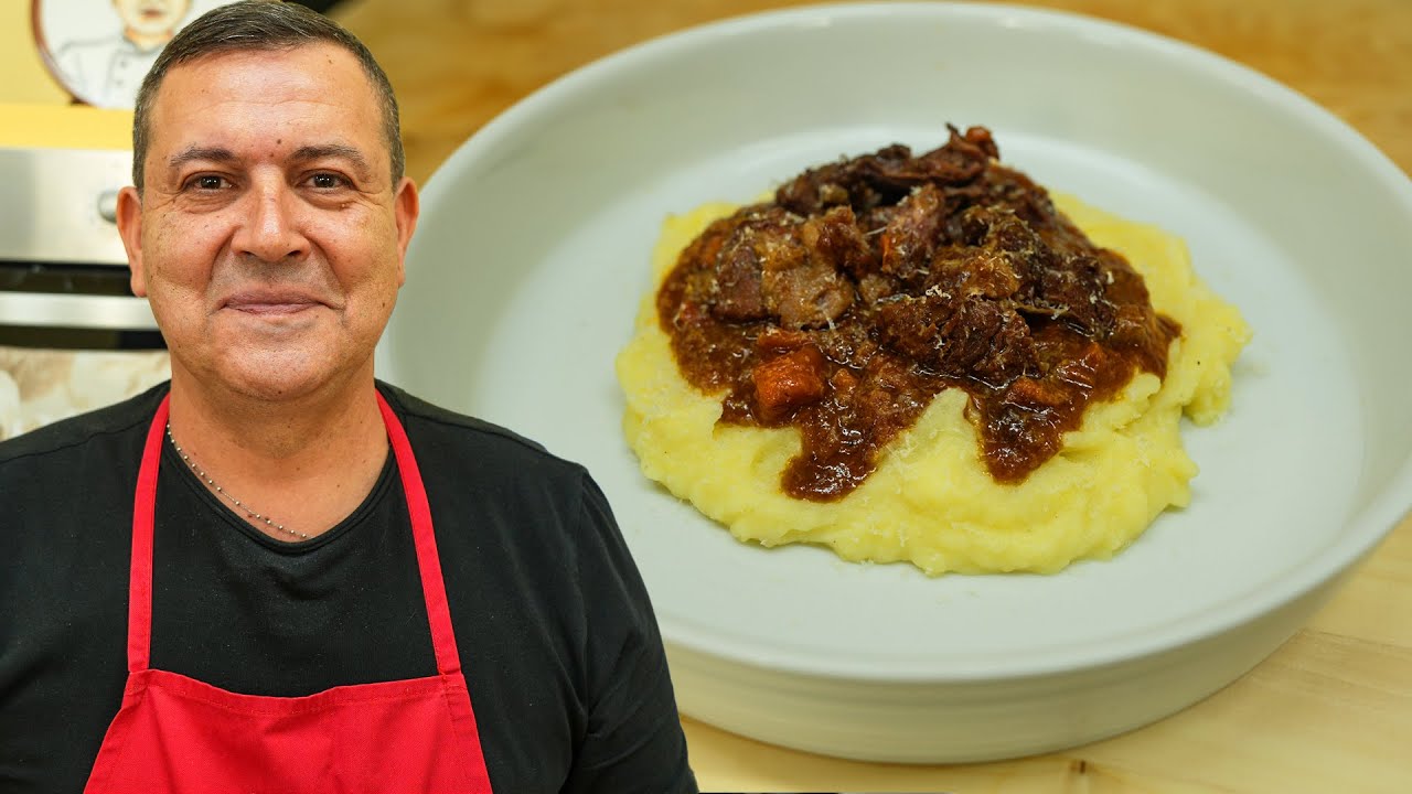 SPEZZATINO di CARNE con PURÈ di PATATE: TENERISSIMO e GUSTOSO!!