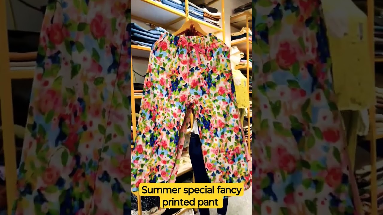 Summer Cotton New printed Ankle-Length Pants Feminine  Large Streetwear Casual Prairie Chic Trousers
