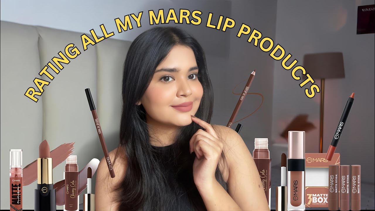 Rating All My Mars Lip Products 💋💄| #marscosmetics #lipstickswatch #rating #lipstickshade #review 