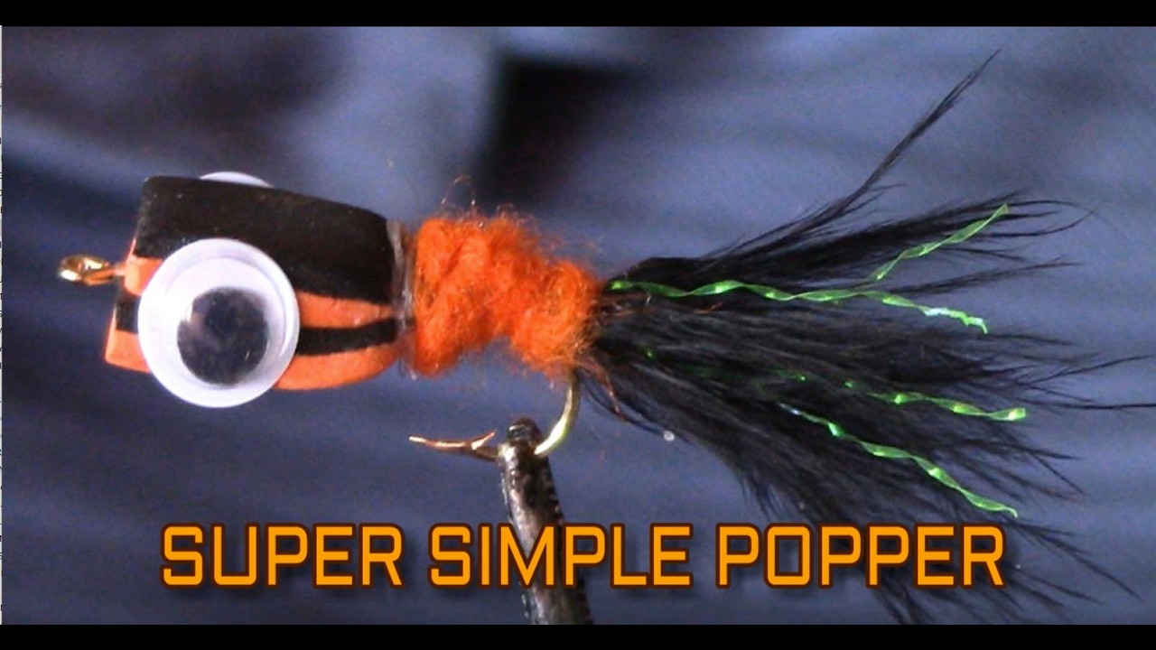 TYING THE SUPER SIMPLE POPPER
