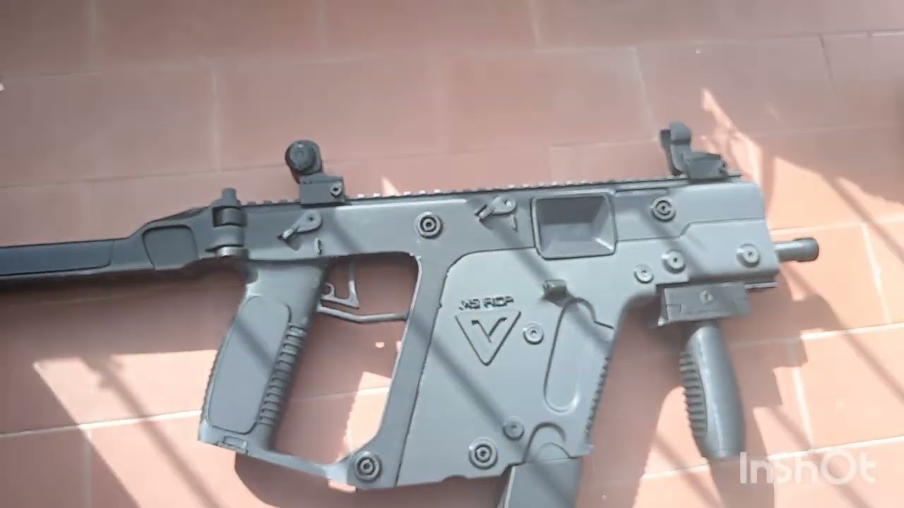 Replica Kriss Vector first gen. 3D Printed Cosplay Prop in 1:1 scale