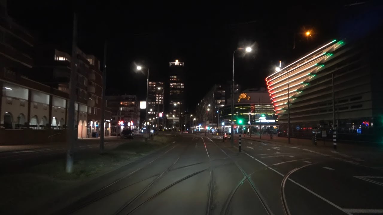 HTM tramlijn 1 Delft Tanthof - Scheveningen Noord v.v. - Remise Scheveningen | GTL8 3121 | 2020