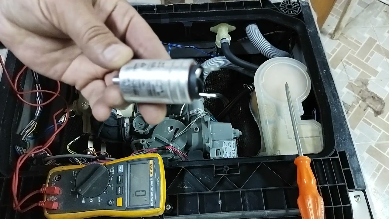 Посудомойка Hauser не моет посуду. Нет запуска мотора. The Hauzer dishwasher does not wash dishes.