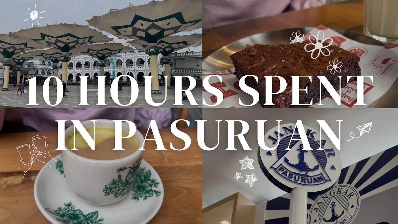 Pasuruan Vlog | 10 Hours Spent in Pasuruan | Strolling, Alun-alun, Cafe Hopping, Coffee & Pastry 