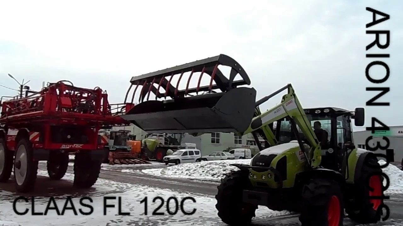 Installation of CLAAS FL120C