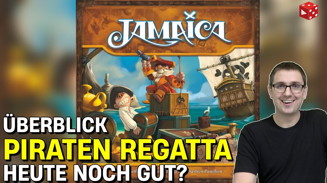 Jamaica - Ein Piraten - Wettlauf - Spiel bei dem nicht immer der schnellste gewinnt! Neue Edition!