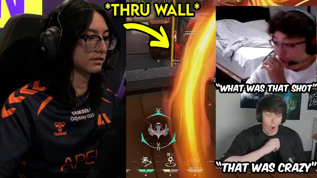 Shanks & Sliggy Reacts To APEKS florescent INSANE Operator ACE Against NAVI In VCT