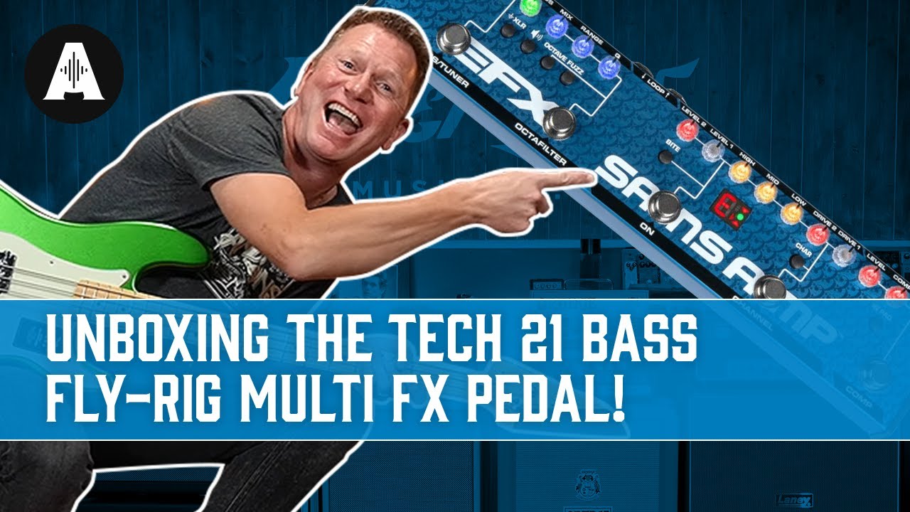 Tech 21 Bass Fly-Rig V2 Multi FX Pedal - Unboxing & First Impressions!
