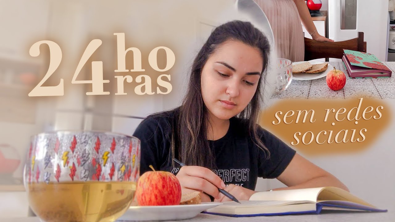 fiquei 24 HORAS sem redes sociais 📵| faça um detox mental junto comigo