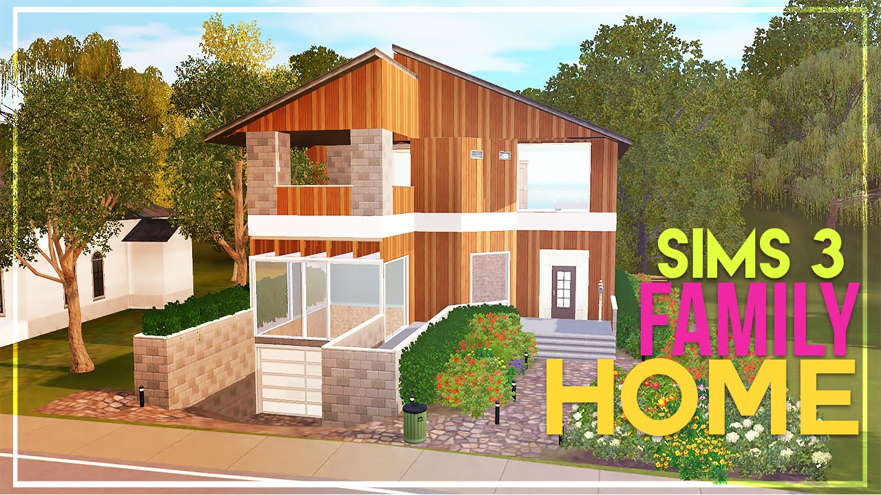 The Sims 3: Speed Build | Family Home